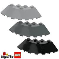 LEGO 95188 - Pack of 1x 2x - NEW Brick 6x6 Quarter Round Corner Slope (33)