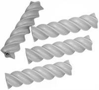 Lego Technic 4x Light Bluish Grey Worm Screw 6L (73763) New!!