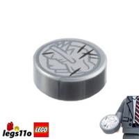 LEGO Batman Two-Face 2025 Minifigure Coin NEW - Round 1x1 Tile - 35381 Silver