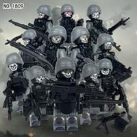 Custom Lego 12 x Commando Call of Duty Soldiers Swat Police Army Mini Figure Toy