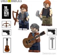 Custom Lego Last Of Us Zombie Video Game Cowboy Hero 3 X Mini figures Toy