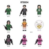Custom Lego Horror Halloween Hero 9 X Mini figures Toy Squid Game Netflix Anime