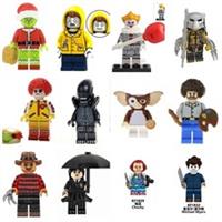 Custom Lego Mini figure Minifigure Horror Hero Halloween City Alien Predator Toy