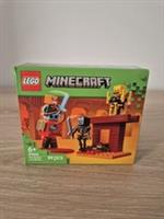 LEGO 21266 Minecraft The Nether Lava Battle Building Toy Set