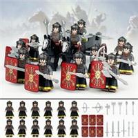 Custom Lego Roman Hero Castle Knights Medieval Soldier 12 Mini figures Toy