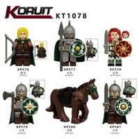 Custom Lego Lord Of The Rings Hobbit Rohan Soldiers Legolas Minifigures x 6