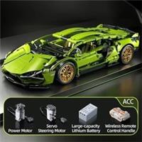RC Car Kit Fits Lego Technic 42115 Lamborghini Sian 1:14 Scale 1280pcs
