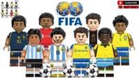 Custom Lego Sports Memorabilia Football Soccer Team Hero 8 X Mini figures Toy