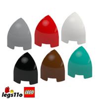 LEGO 1871 NEW Curved 1x1x1.3 Round Quarter Dome Sphere - Pack of 1x 2x 4x