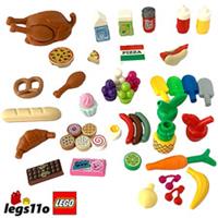 LEGO Minifigure Food & Drink Accessories - NEW - choose type