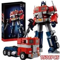 1508x LEGO Icons Transformers Optimus Prime Robot Car Building Blocks Bricks Toy