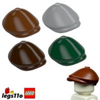 LEGO Flat Cap Peaky Blinder Hat NEW - Minifigure Accessory - choose colour 2514