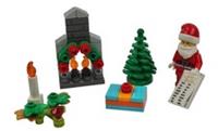 Lego Christmas Santa, Chimney, Tree and Gift - Presents Scene NEW!!!