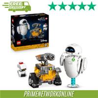 LEGO Disney Pixar WALL-E and EVE Display Model Kit for Adults (43279) ⭐⭐⭐⭐⭐