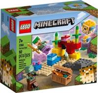 Lego Minecraft 21164 The Coral Reef - Brand New In Factory Sealed Box