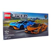 Lego Speed Champions 77238 Lamborghini Revuelto & Huracan Sto #10062248b