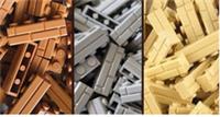 35 x LEGO 1 x 4 Masonry Profile Bricks - 15533 - NEW - Choose your Colour