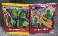 Lego Ninjago Minifigures Paper Poly Bags x2 - New