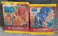Lego Ninjago Minifigures Paper Poly Bags x2 - New