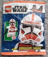 Lego Star Wars Minifigure Coruscant Guard Paper Poly Bag - New