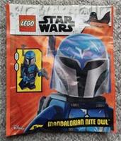 Lego Star Wars Minifigure Mandalorian Nite Owl Paper Poly Bag - New