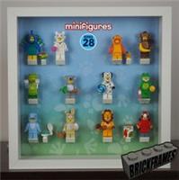 Display frame to display Lego Minifigures Series 28 - 71051 Animal Costumes