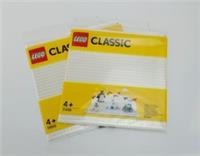 LEGO Classic: 2 x White 32 x 32 Stud Baseplates - New & Sealed - Base Plate