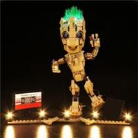 LED Light Kit for Lego 76217 I am Groot Building DIY Decor Lighting Set - GC384