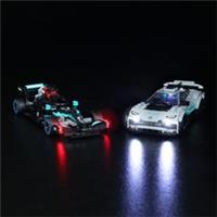LED Light Kit for Lego P31401 76909 Mercedes-AMG Racing Sports Car - P31401