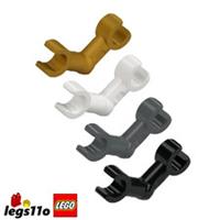 LEGO 26163 / 49752 Pack of 1x 2x 4x - Skeleton Arm with Horizontal Clips NEW