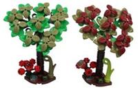 Lego 2x Trees with Mixed Leaves NEW !!!