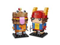 Lego Brickheadz Fortnite 40910 ~ Beef Boss & Skye Set ~ Exclusive Reward ~ New