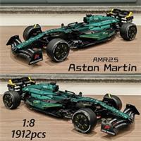Aston Martin AMR24 F1 Formula One Race Car 1912PCS Technic Building Blocks Set