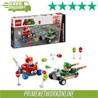 LEGO Super Mario Kart Baby Mario vs Baby Luigi 72034 100% ORIGINAL ⭐⭐⭐⭐⭐