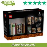 LEGO Icons 10351 Sherlock Holmes Book Nook Building Set 100% ORIGINAL ⭐⭐⭐⭐⭐