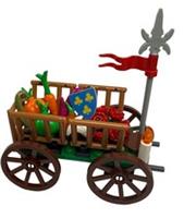 Castle, Knights Wagon & Accessories made using genuine new Lego!