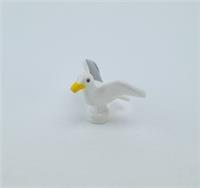 Lego City Spares - 1 x White Lego Seagull 6029299 Part No. 12891pb01