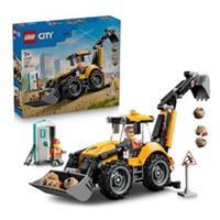 Lego City Great Vehicles Yellow Backhoe Loader