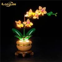 LocoLee LED Light Kit for LEGO 10343 Mini Orchid Lighting Set - GC922