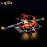 LED Light Kit for LEGO 60443 F1 Pit Stop & Pit Crew with Ferrari Car - GC1052