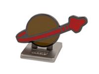 LEGO 5008908 Classic Retro Space Logo Magnet with Stand - VIP Insider Exclusive