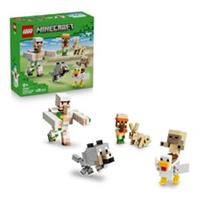 Lego Minecraft Chicken Jockey Desert Attack