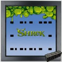 Display frame to display Lego Minifigures Shrek Collectible Minifigures - 71053