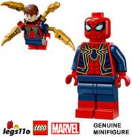 LEGO Marvel Avengers Endgame - Iron Spider-Man NEW minifigure SH1047 from 76323