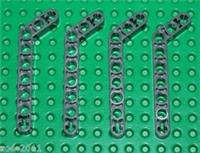 Lego Technic Dark Bluish Grey Liftarm 3x7 4 pieces NEW!!!