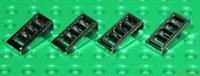 Lego 4x Silver Chrome Slope 18 2x1x2/3 with 4 slots (61409) NEW!!!