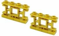 Lego Ninjago 2x Pearl Gold Fence 1x4x2 (32932) NEW!!!