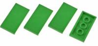Lego 4x Green Tile 2x4 NEW!!!