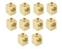 Lego 10x Technic Tan Brick 1x1 (6541) NEW!!!