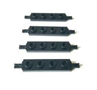 LEGO 4x Plate Special 1x4 with Axle/ Wheel Holder - Part no. 2926 City Cars